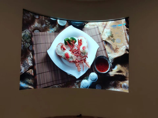 赣县室内P2.5弧形LED屏